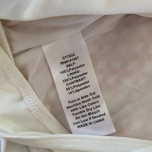 Peach Puff Sleeve Bodysuit - Picture 5 of 5